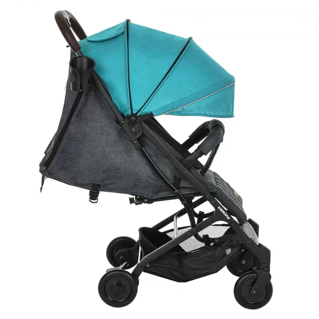 Прогулочная коляска Pituso Camino Black Tiffany Чёрный Морская волна