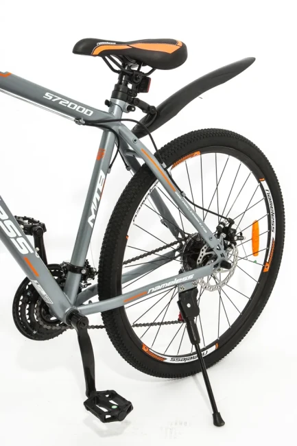 Велосипед Nameless S7200D 27.5 Серо-оранжевый 2022 - фото4