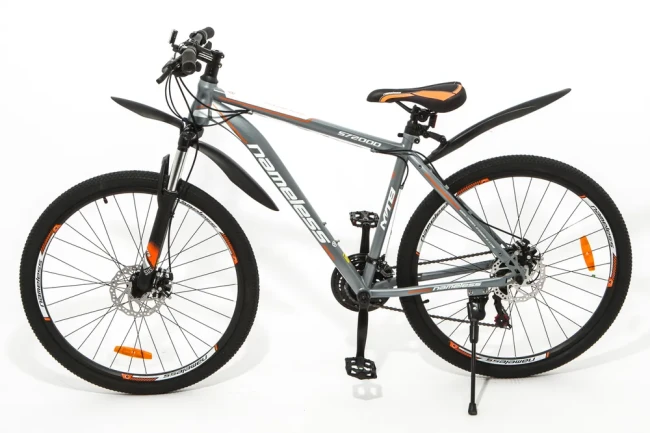 Велосипед Nameless S7200D 27.5 Серо-оранжевый 2022 - фото6