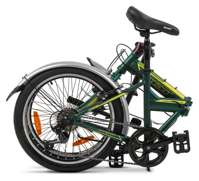 Велосипед Складной Aist Compact 20 1.0 Зеленый 2022