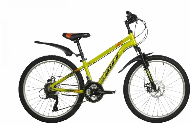 Велосипед Foxx Atlantic D 24 Зелёный 2022 Алюминиевая рама - фото