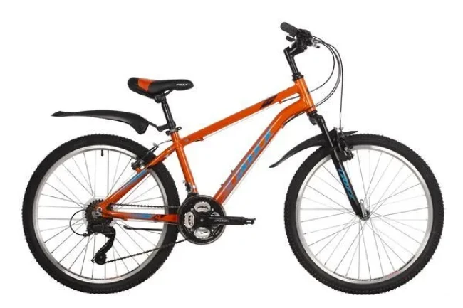 Велосипед Foxx Atlantic 24 Оранжевый 2022 Алюминиевая рама - фото