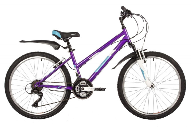 Велосипед Foxx Salsa 24 Фиолетовый 2022 - фото