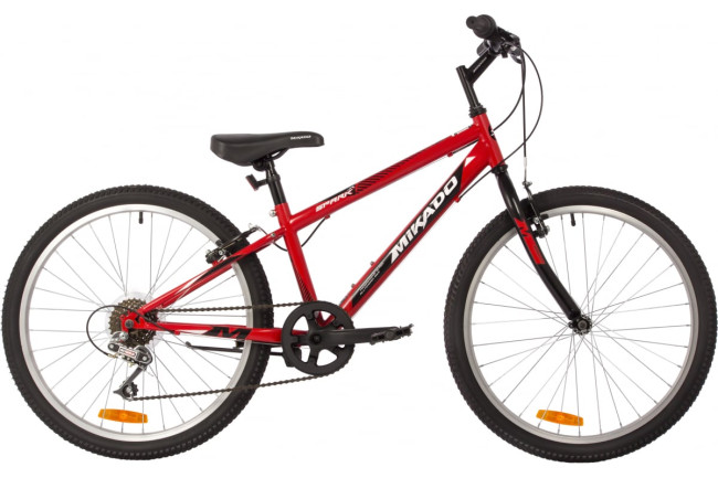 Велосипед Mikado Spark Junior 24 Красный 2022 - фото