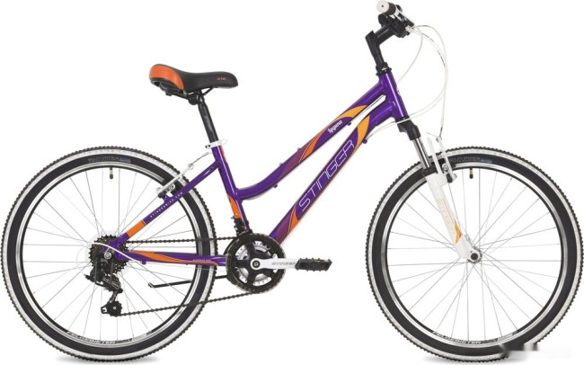 Велосипед Stinger Laguna 24 Фиолетовый - фото