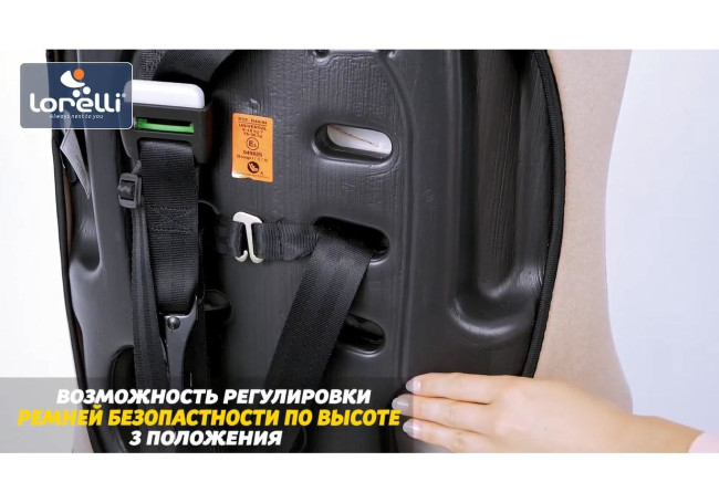 Автокресло Lorelli Harmony Isofix 9-36 кг 1/2/3 Steel Black 2021 Стальной