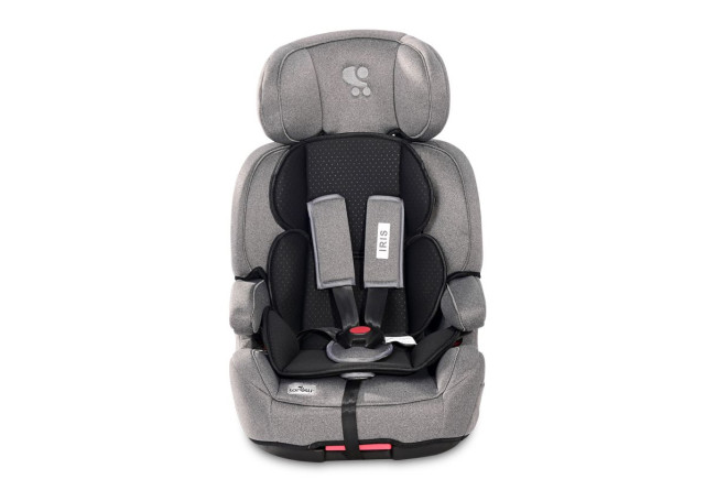 Автокресло Lorelli Iris Isofix 9-36 кг 1/2/3 Steel Black 2021 Стальное