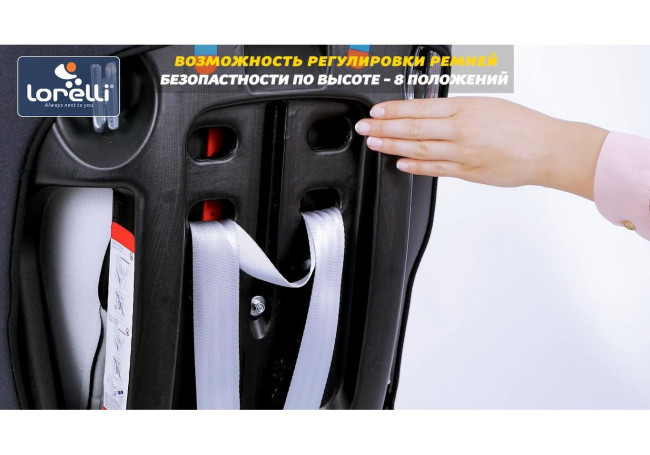 Автокресло Lorelli Mercury 0-36 кг Rose Grey 2021 Розово-серое