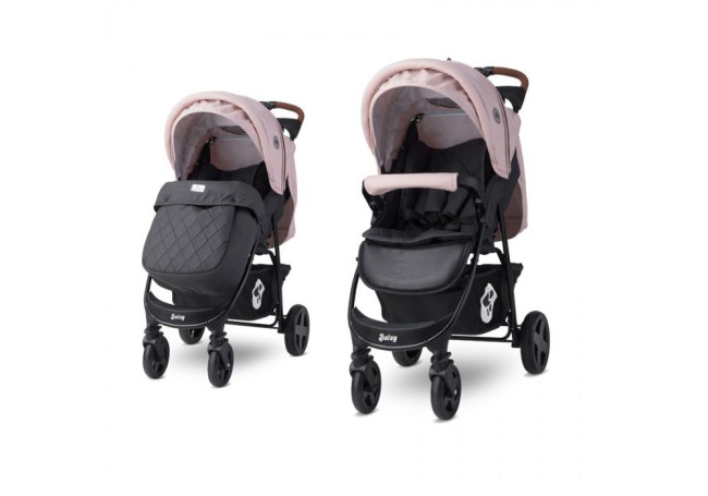 Детская прогулочная коляска Lorelli Daisy Black Cameo Rose 2021