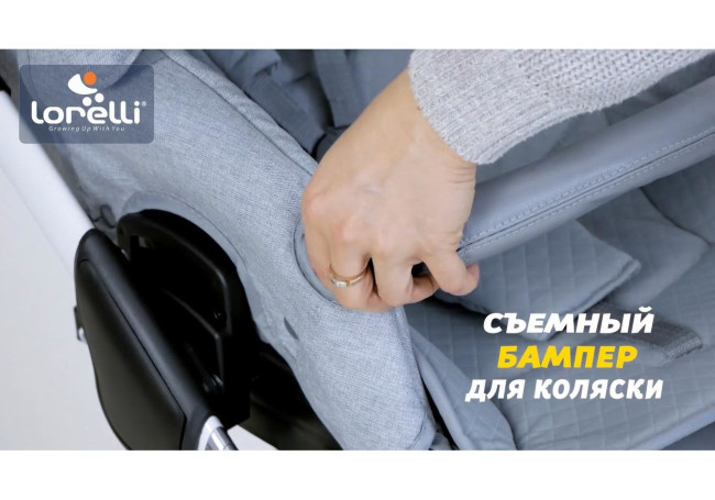 Детская коляска 2 в 1 Lorelli Rimini Green Black 2021