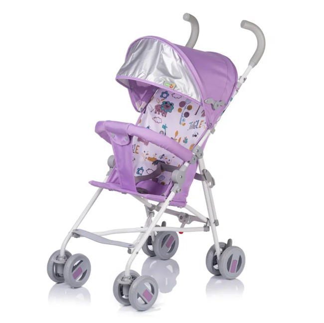 Коляска Трость детская прогулочная BabyHit Weeny Purple Сиреневая - фото