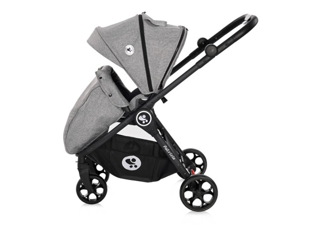 Детская модульная коляска Lorelli Patrizia 2в1 Light Grey Светло-серая
