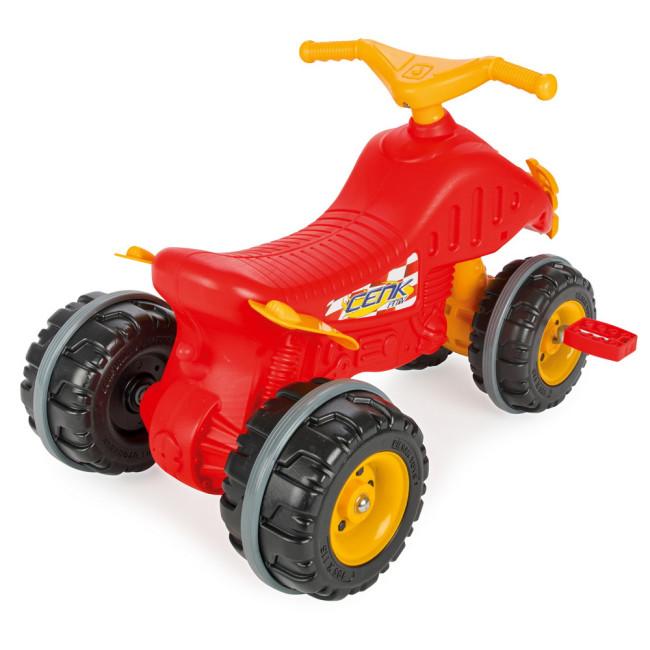 Педальная машина Pilsan Квадроцикл Cenk (3-6 лет) детская каталка Red Красный 07810-red - фото2