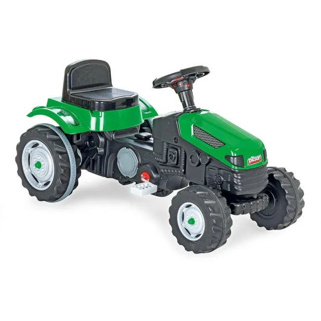 Педальная машина Трактор Pilsan Green Зелёный 3-8лет 95х51х51 см 07314-green - фото4