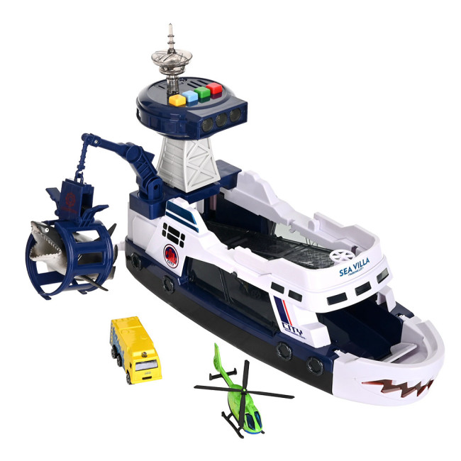 Игровой набор Pituso Транспортный корабль-парковка City 39х13.5х27см HW22018939
