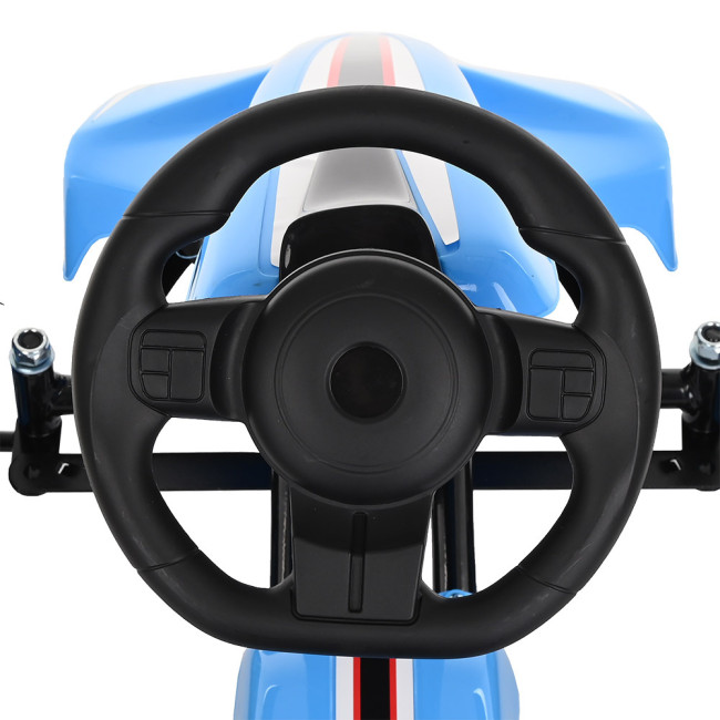 Педальный картинг Pituso Синий Blue 112х60х60 см Надувные колеса G203-Blue