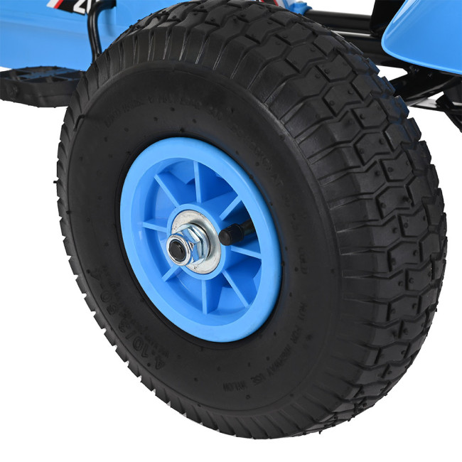 Педальный картинг Pituso Синий Blue 112х60х60 см Надувные колеса G203-Blue