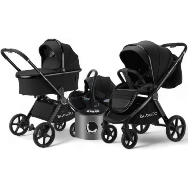 Коляска детская Bubago Gaudi 3 в 1 Черный BG 195-3 Коляска детская Bubago Gaudi 3 в 1 Черный BG 195-3