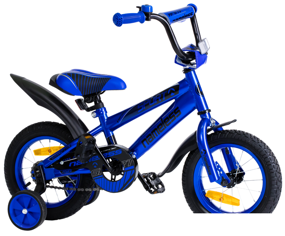 Велосипед Nameless Sport 12 сине-черный - фото