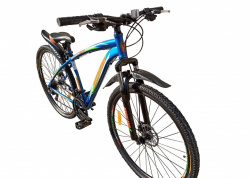 Велосипед Nasaland SMD 29 (синий/зеленый, 2020) - фото2