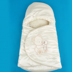 Конверт для новорожденного Осьминожка Мех Мишки-Малышки Зима - фото2