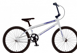 Велосипед AVENGER C202 20 BMX (синий/серебристый, 2020) - фото