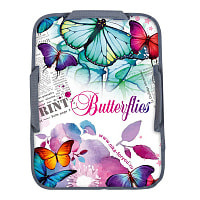 Ледянка Ника принт Бабочка мягкая прямоугольная 400Х540мм - фото