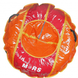 Тюбинг D125 Красно-оранжевый - фото