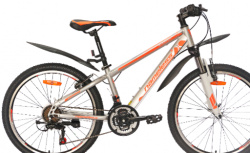 Велосипед Nameless S4200 (серо-оранжевый) - фото