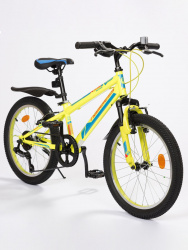 Велосипед Nameless S2000 20 (зелено-голубой)  - фото