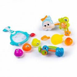 Набор игрушек для игры в ванной BabyHit Aqua Joy 3 - фото