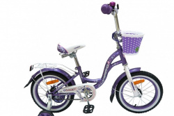 Велосипед Nameless Lady 20 (фиолетово-белый) - фото