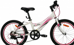Велосипед Nameless S2300W Бело-розовый - фото