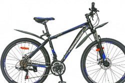 Велосипед Nameless S6400D (черный\синий) - фото