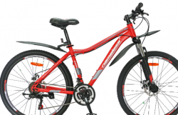 Велосипед Nameless S6400DW 26 Красно-серый 2022 - фото