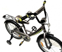 Велосипед Nameless Vector 18 (серебристо-желтый) - фото