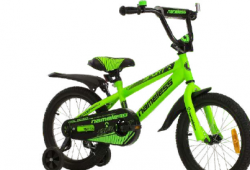 Велосипед Nameless Vector 14 (зелено-черный) - фото