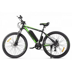 Электровелосипед Eltreco XT 600 (зеленый\черный, 2020) - фото