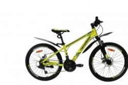 Велосипед Nameless S6000 (желто-синий)(зелено-желтый) - фото
