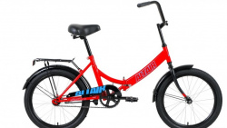 Велосипед Altair City 20 (красно-голубой 2020) - фото