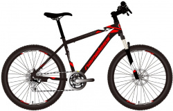 Велосипед Nameless G7500DH (черный/красный) - фото