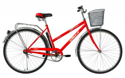 Велосипед Foxx Fiesta 28 (красный 2021) - фото