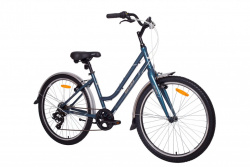 Велосипед Aist Cruiser 1.0 W (серый, голубой 2017) 26 - фото2