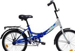 Велосипед Aist Smart 20 1.0 Серо-синий - фото