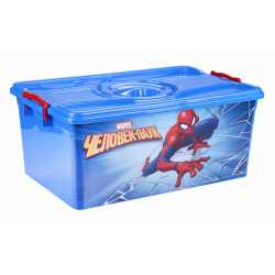 Ящик для игрушек Альтернатива Человек-паук 40л М7381 - фото