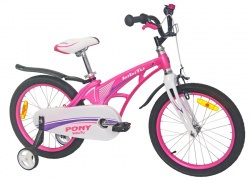 Велосипед Bibitu Pony 18 Розовый 2022 - фото