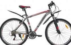 Велосипед Nameless S7000 27.5 (серо-красный 2021) - фото
