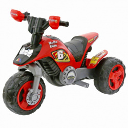 Детский электромобиль мотоцикл Полесье Molto Elite 6 35882 Красный - фото