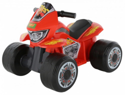 Детский электромобиль квадроцикл Полесье Molto Мини 6V 61843 Красный - фото