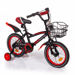 Велосипед двухколесный Babyhit 14 Black Red - фото